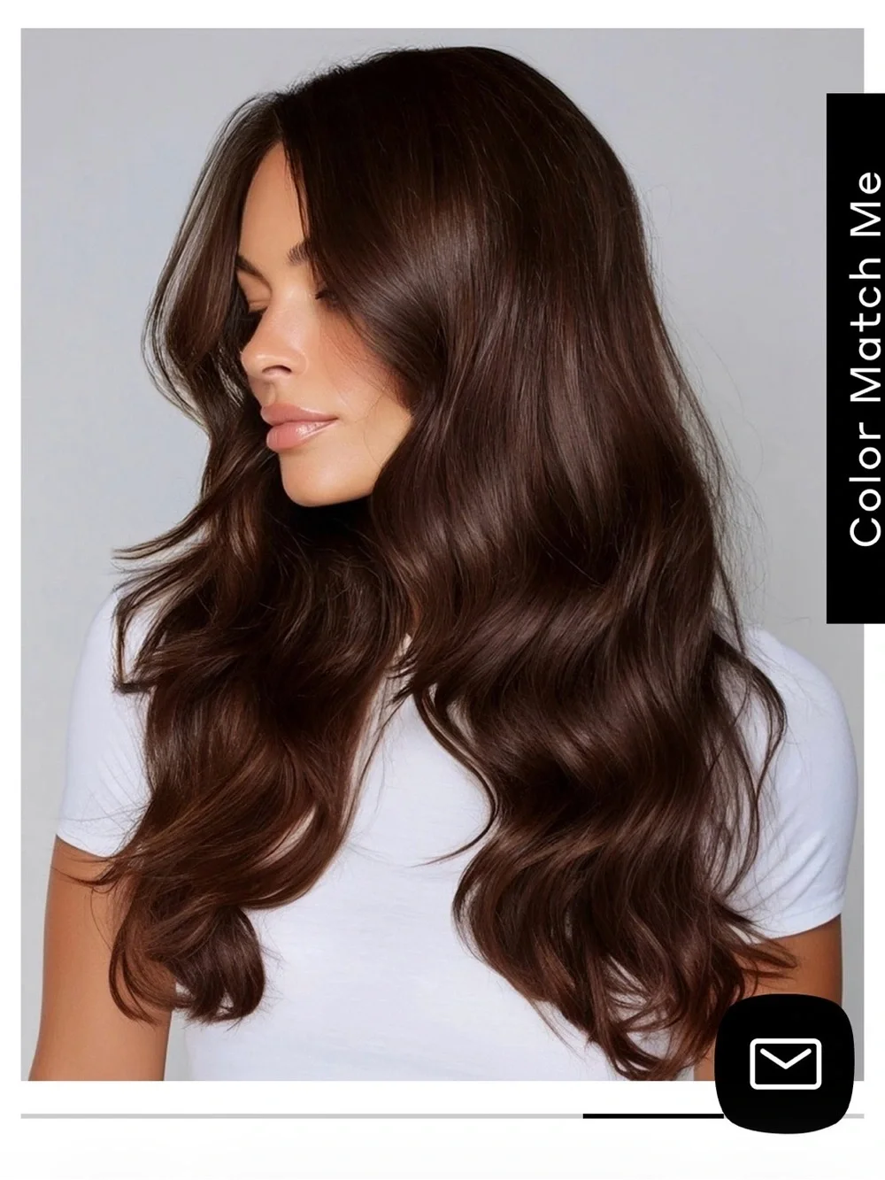 Bellami Chocolate Brown Hair Extensions 26 inches 360 grams
